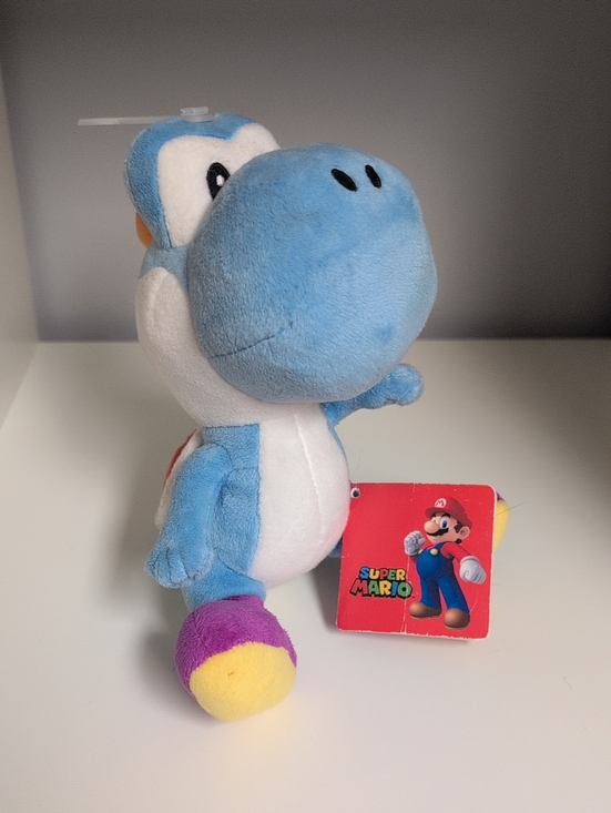 Nintendo Other - 💜2/$20💜 Super Mario Blue Yoshi 7" Plush BNWT
